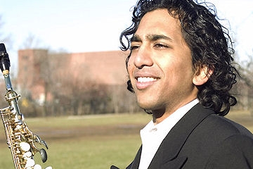 Image: Ashu, saxophone, Kuang-Hao Huang, piano