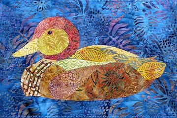 Image: "Water Lovers" at In-Town Gallery in June